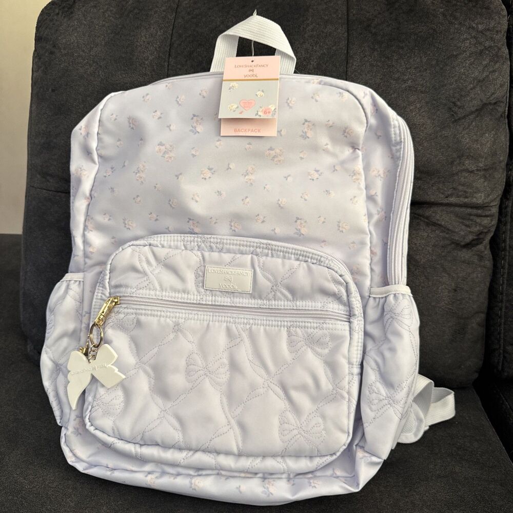 💙 NEW Love Shack Fancy x TARGET 💙 Yoobi Everblooming Rosette Backpack